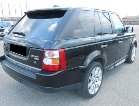 lhd car LANDROVER RANGE ROVER SPORT (25/07/2007) - 